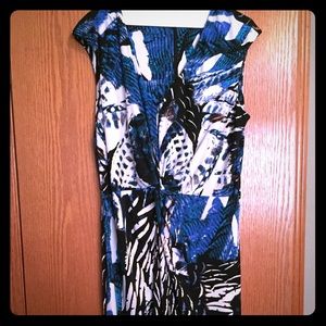 Professional faux wrap Calvin Klein dress 16